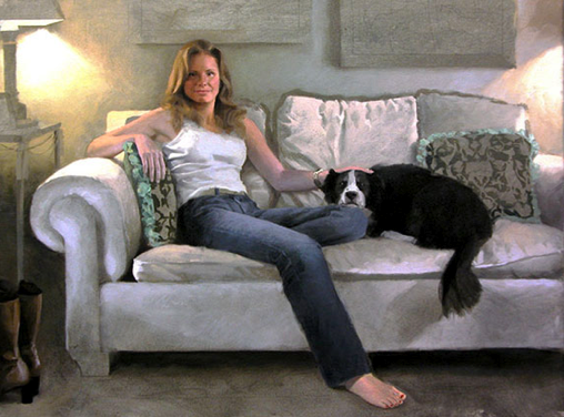 Oil portraits by Reed Chappell